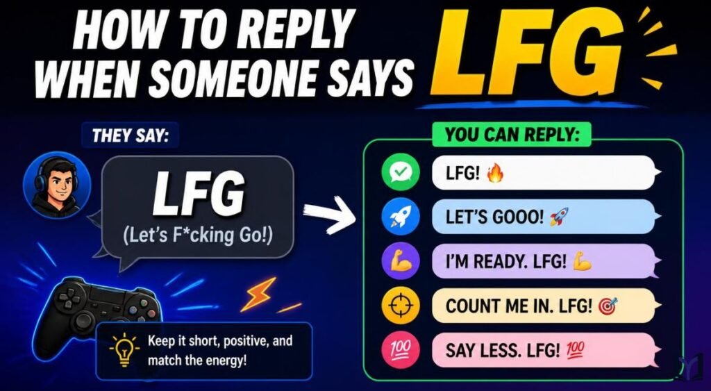 How to Reply When Someone Says LFG