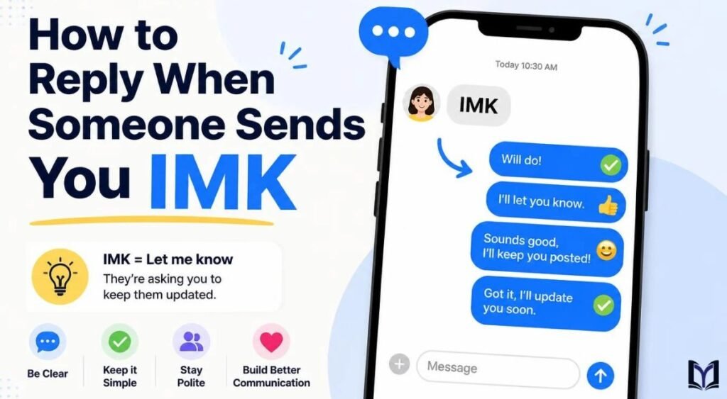 How to Reply When Someone Sends You IMK