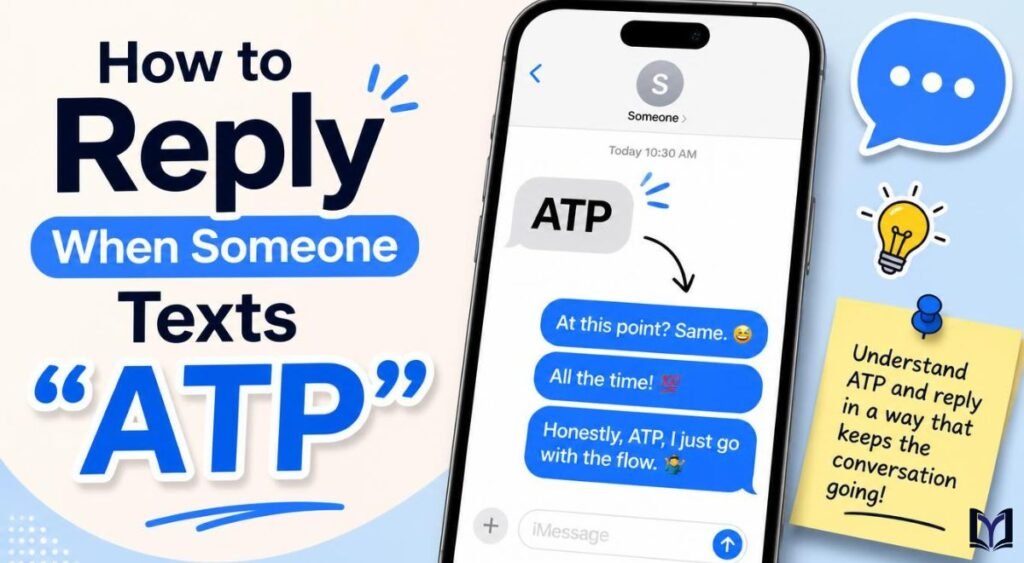How to Reply When Someone Texts “ATP”