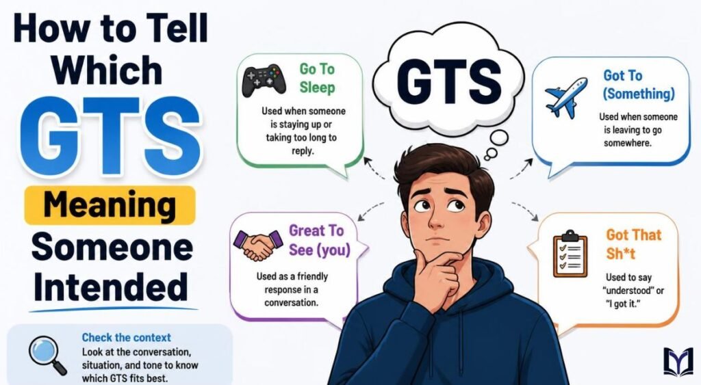 How to Tell Which GTS Meaning Someone Intended