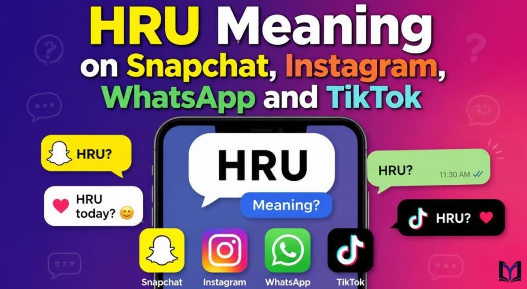 HRU Meaning on Snapchat, Instagram, WhatsApp and TikTok