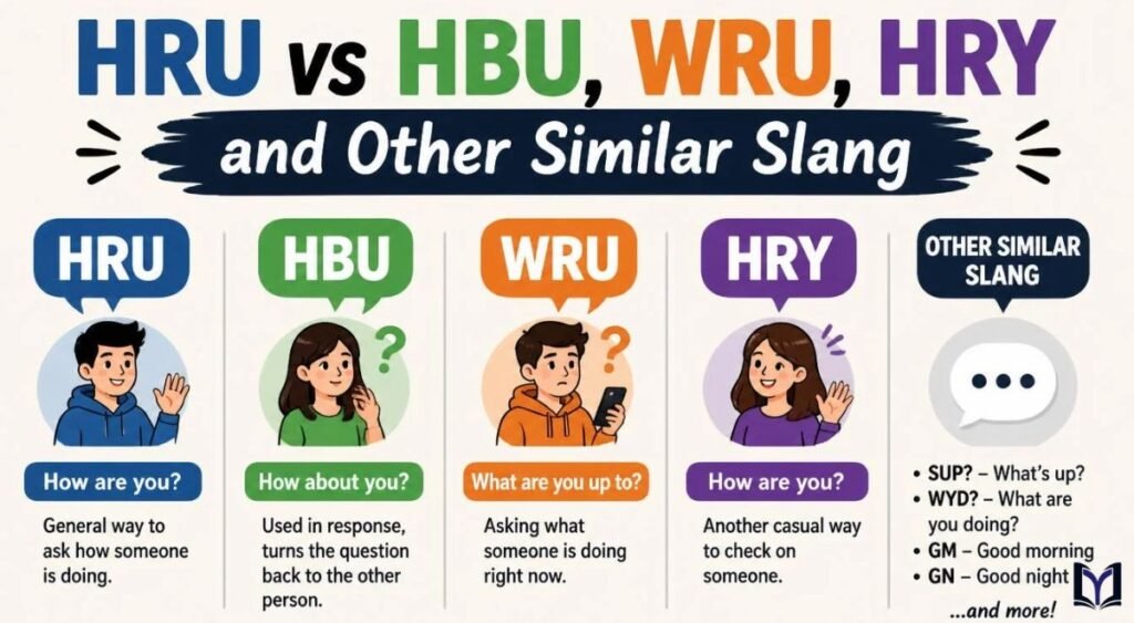 HRU vs HBU, WRU, HRY and Other Similar Slang