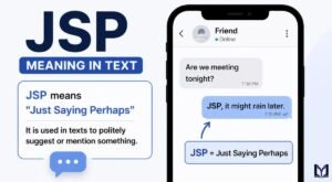JSP Meaning in Text