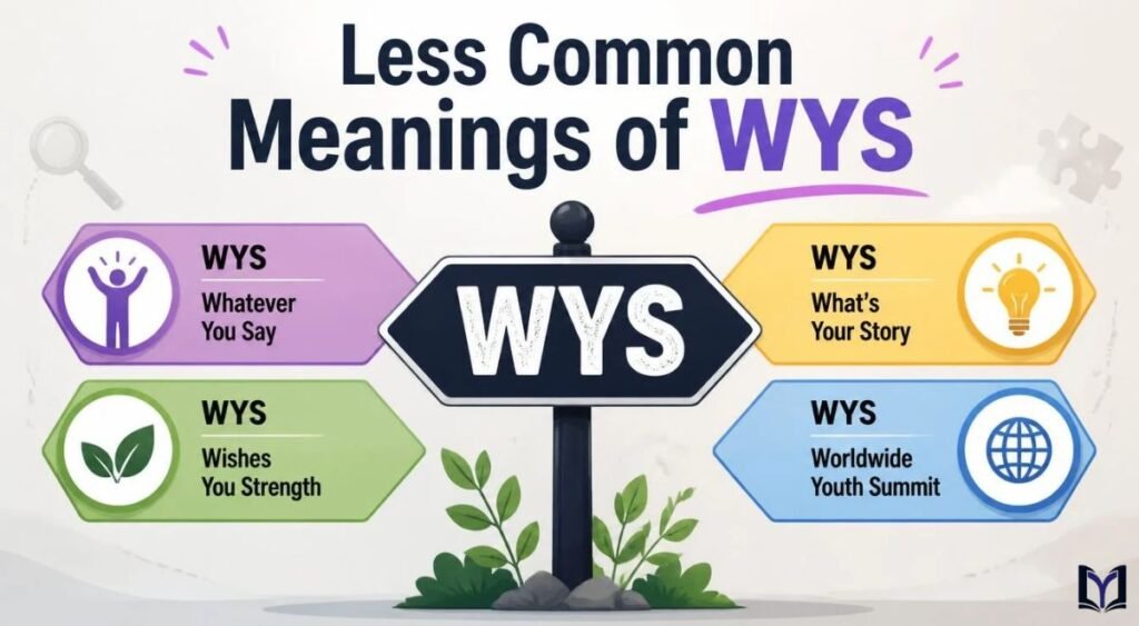 Less Common Meanings of WYS