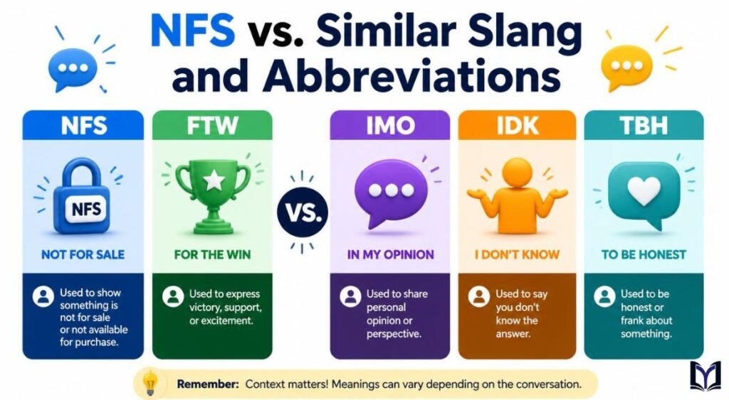NFS vs. Similar Slang and Abbreviations