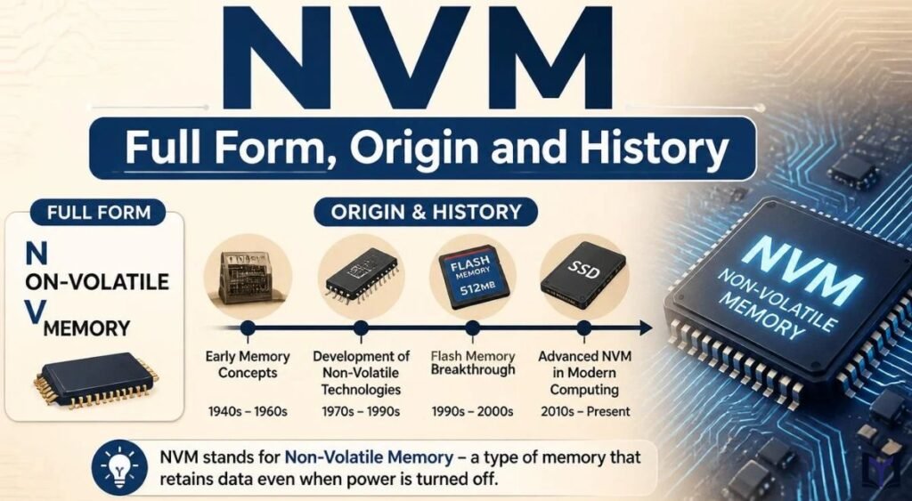 NVM Full Form, Origin and History