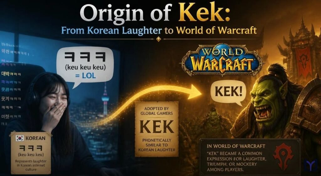 Origin of Kek: From Korean Laughter to World of Warcraft