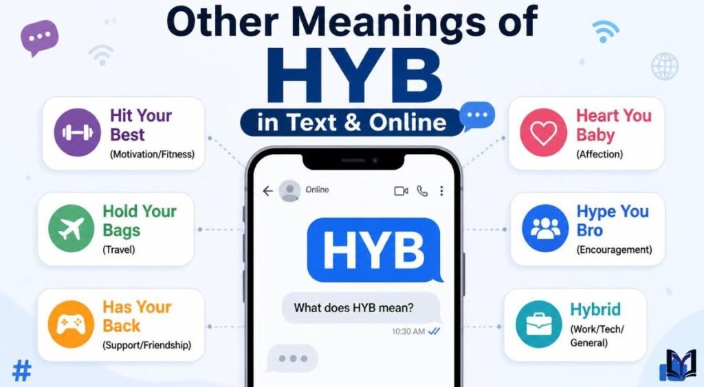 Other Meanings of HYB in Text & Online