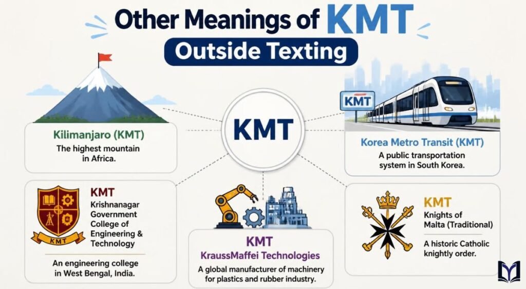 Other Meanings of KMT Outside Texting
