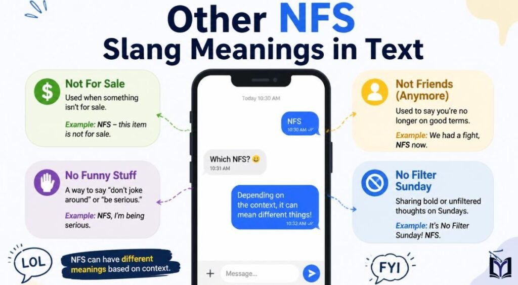 Other NFS Slang Meanings in Text