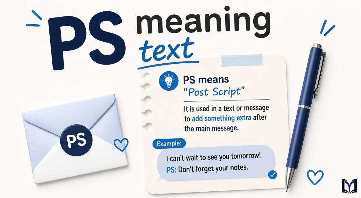 PS Meaning Text
