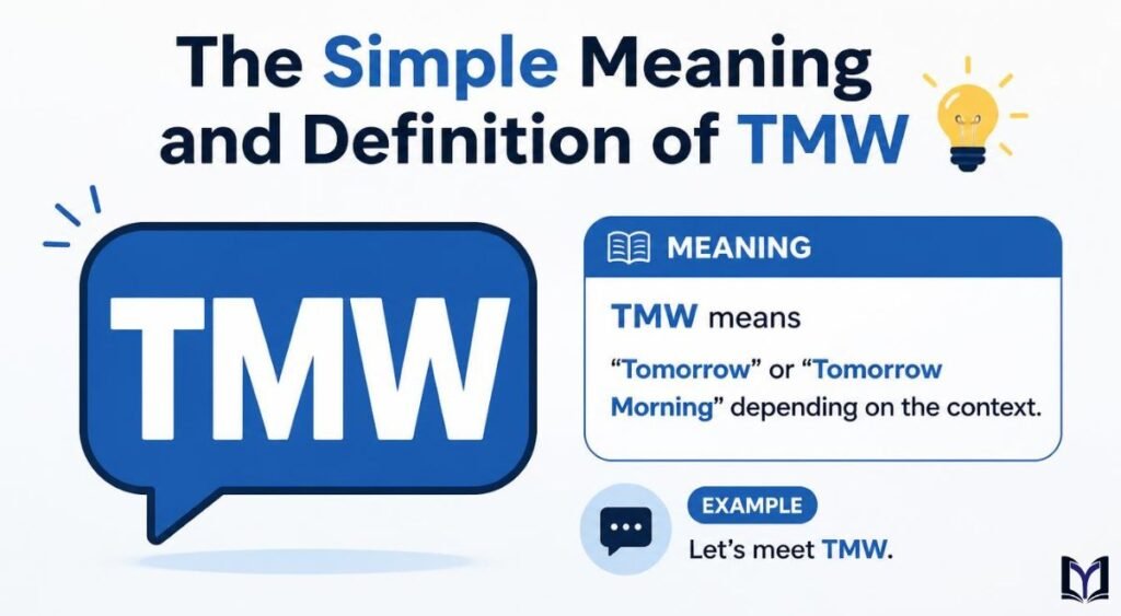 The Simple Meaning and Definition of TMW
