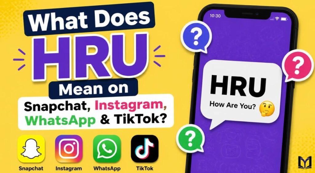 What Does HRU Mean on Snapchat, Instagram, WhatsApp & TikTok?