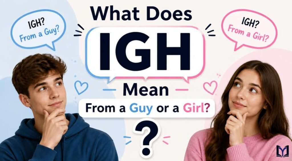 What Does IGH Mean From a Guy or a Girl?