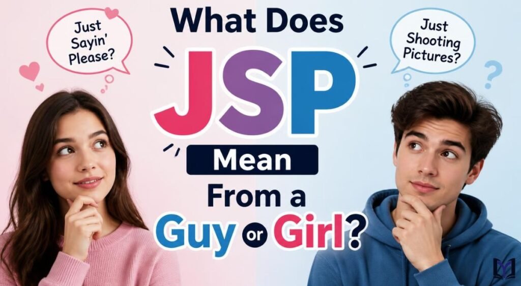 What Does JSP Mean From a Guy or Girl?