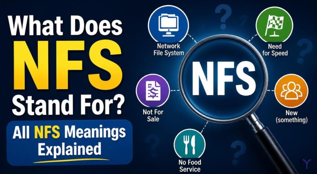 What Does NFS Stand For? All NFS Meanings Explained