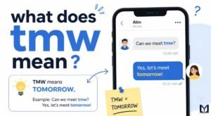 What Does TMW Mean in Text