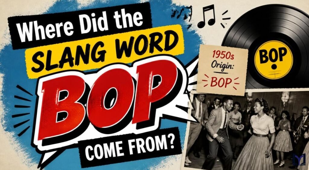 Where Did the Slang Word Bop Come From?